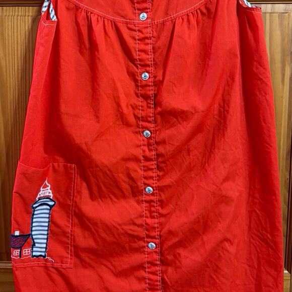 Go In’s Natica Design Other - Go In’s Natica Design Button Down Dress Grandma core at its best! vintage Size M